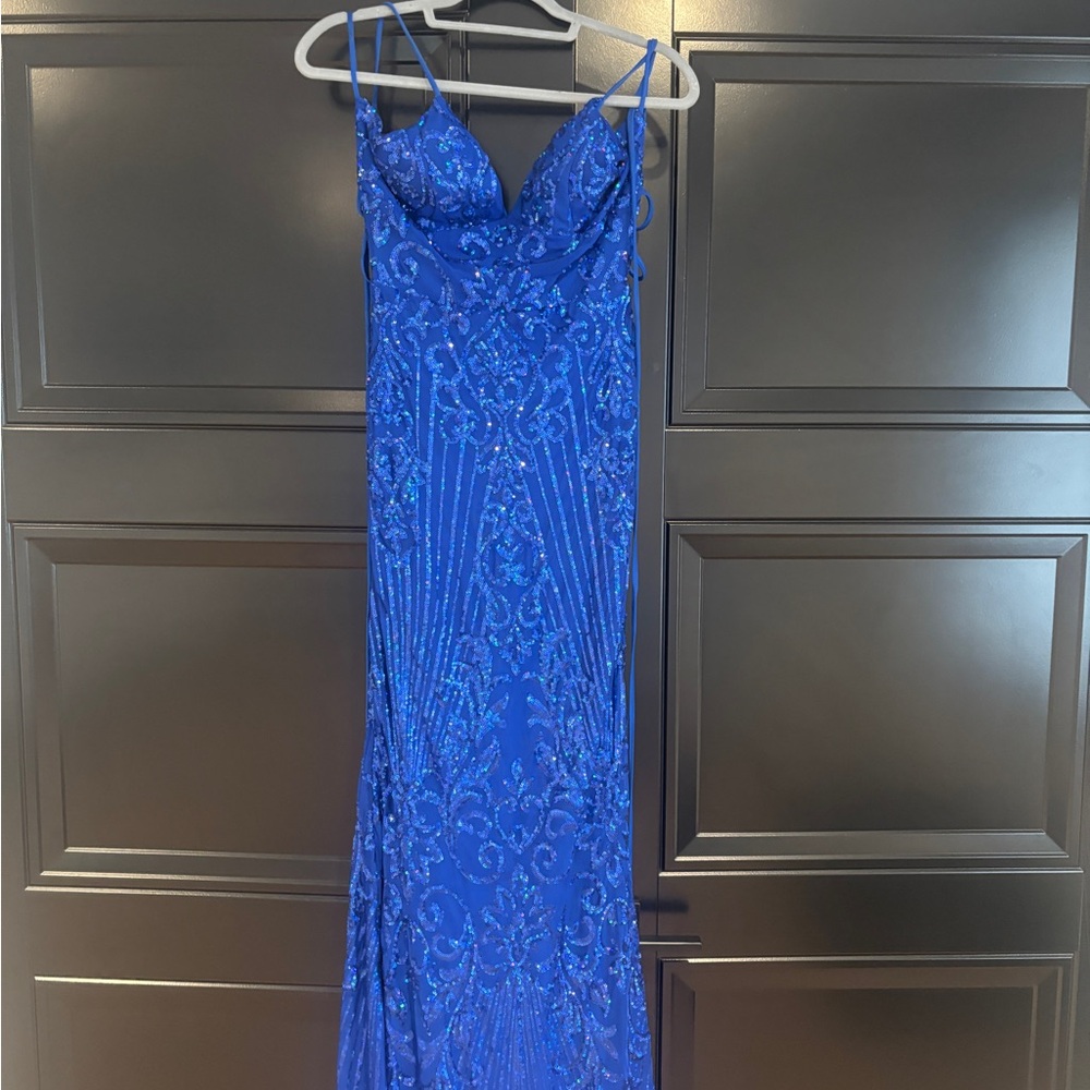 Windsor Royal Blue Prom Dress